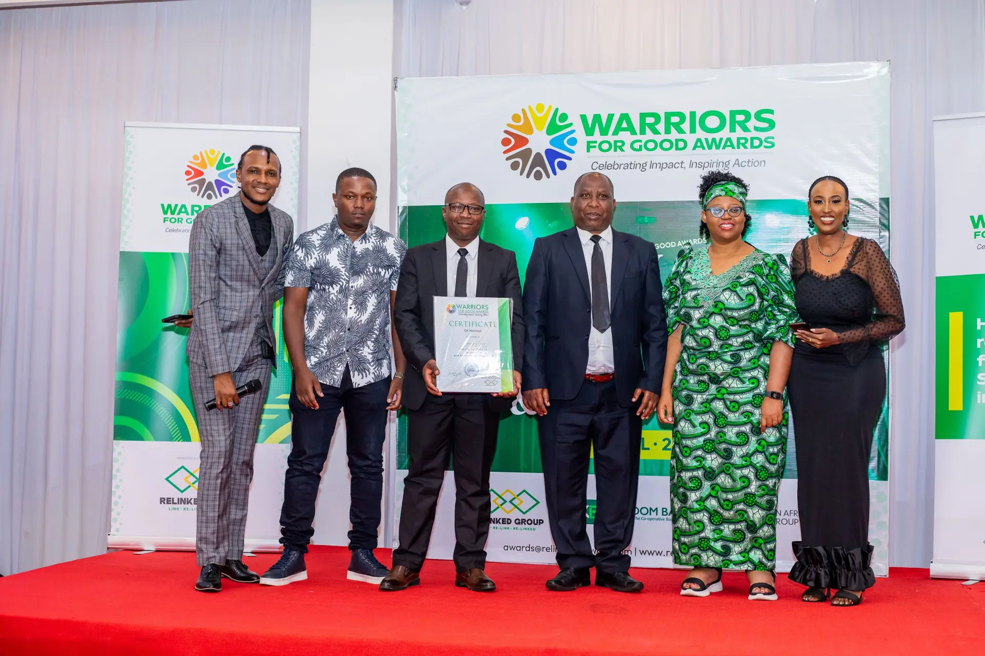 COPICAD CBO Honoured with the Warrior for Good in Biodiversity and Ecosystem Management Award